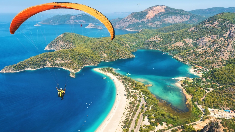 Fethiye : Babadağ Yamaç Paraşütü