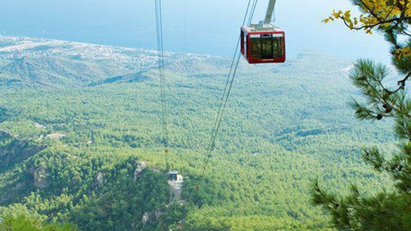 Kemer : Tahtalı Dağı 2365m Olympos Teleferik Turu