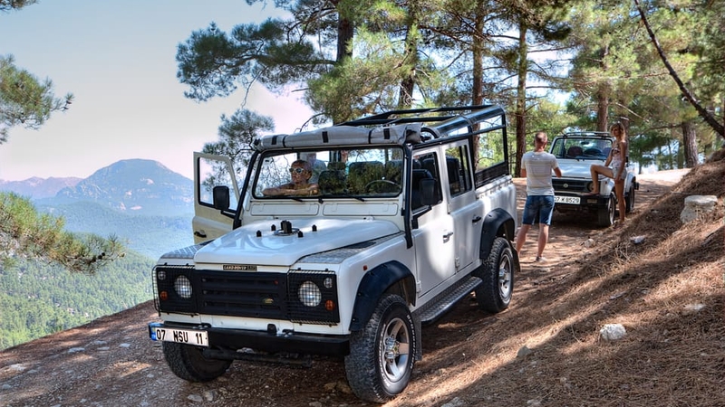 Kemer : Blue & Green Jeep Safari ve Yat Turu