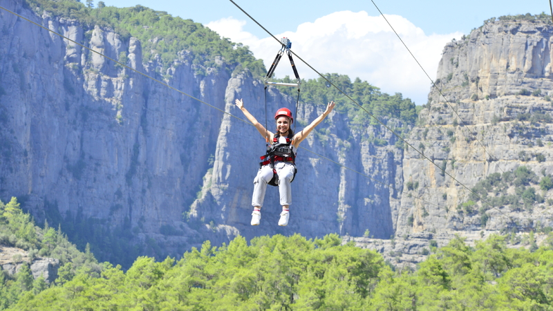 Tazı Canyon Zipline ( Dünyanın En Yükseği ) -  Sadece Bilet