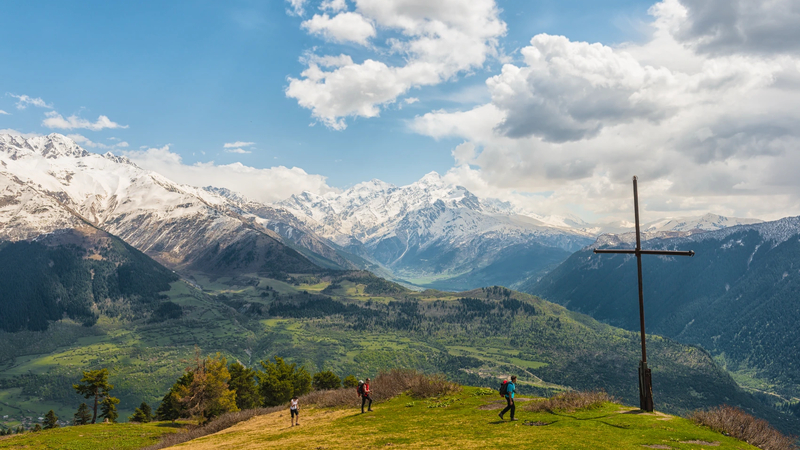 Gürcistan : Mestia Yürüyüş Yolu